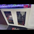 画像2: 【受注生産】カスタムキャビネットレッドシー45ｃｍ1枚シースルードアホワイト (2)
