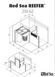 画像4: 【取寄】G2+プラスモデル（ATO付き）RedSea REEFER 250　White(90cm)　フランジ付き (4)