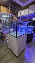 【中古品】amp800×800×600オーバーフロー水槽セット【発送不可】