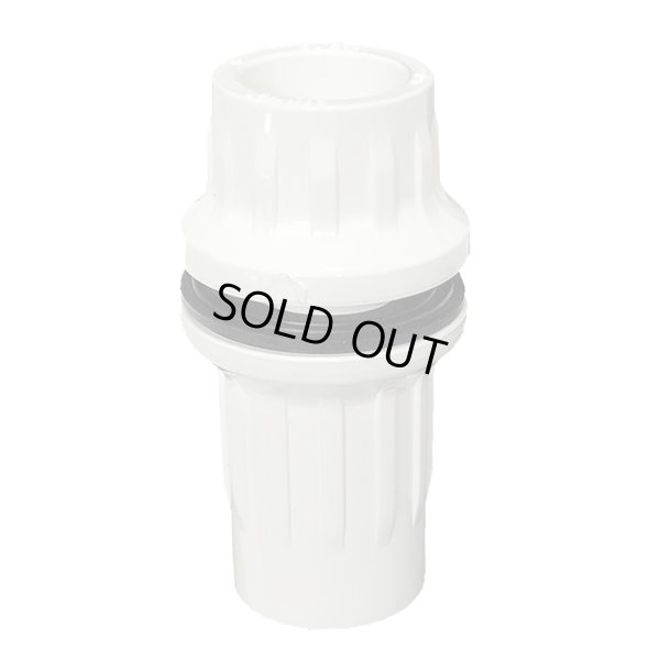 画像1: MMC　DIN規格カラー配管　コネクター　ホワイト 20ｍｍ