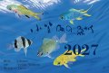 2027年　小笠原の魚たちカレンダー　イラスト瀧音