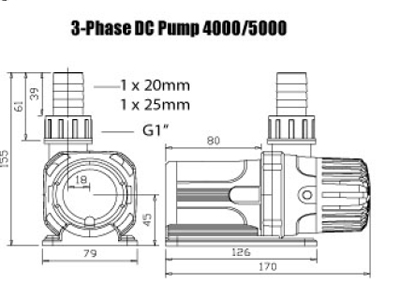 PRS ３-PHASE ＤＣポンプ４０００