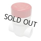 画像: MMC　DIN規格カラー配管　ゲートバルブ　ホワイト 32ｍｍ