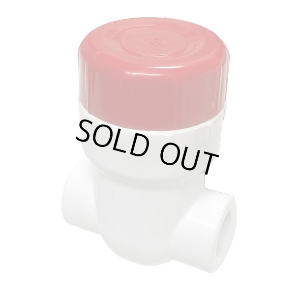 画像1: MMC　DIN規格カラー配管　ゲートバルブ　ホワイト 32ｍｍ