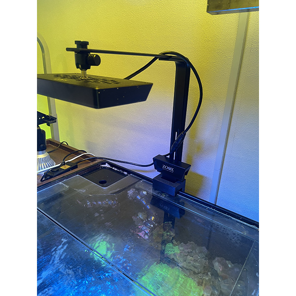 画像2: オリジナル3D　フランジ水槽用補助ライトスタンド