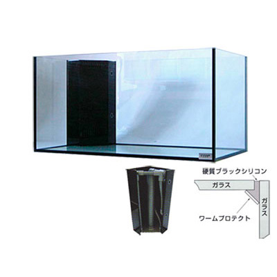 画像1: 【受注生産】AMP アクアマリンプロスライドコーナーフランジ無1200x450x600H