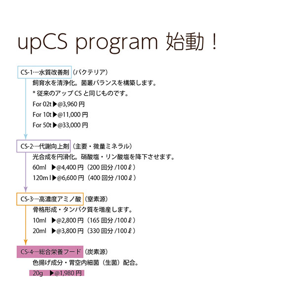 画像2: アップCSプログラム「CS-4総合栄養フード」サンゴ専用 20g