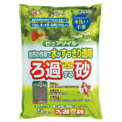 画像1: 【取寄】　GEX ピュアソイル ４ｋｇ